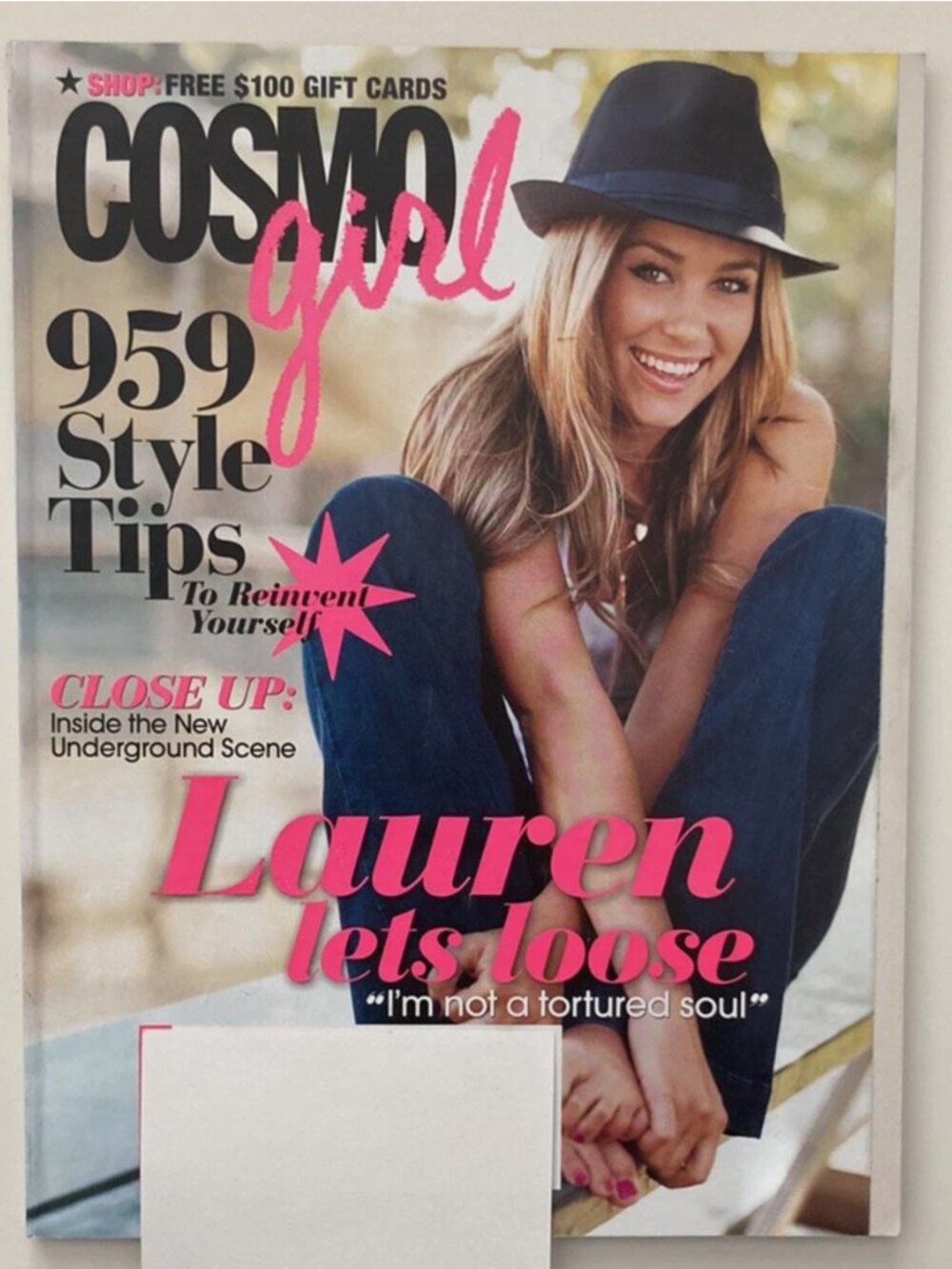 Lauren Conrad CosmoGirl Magazine 2008